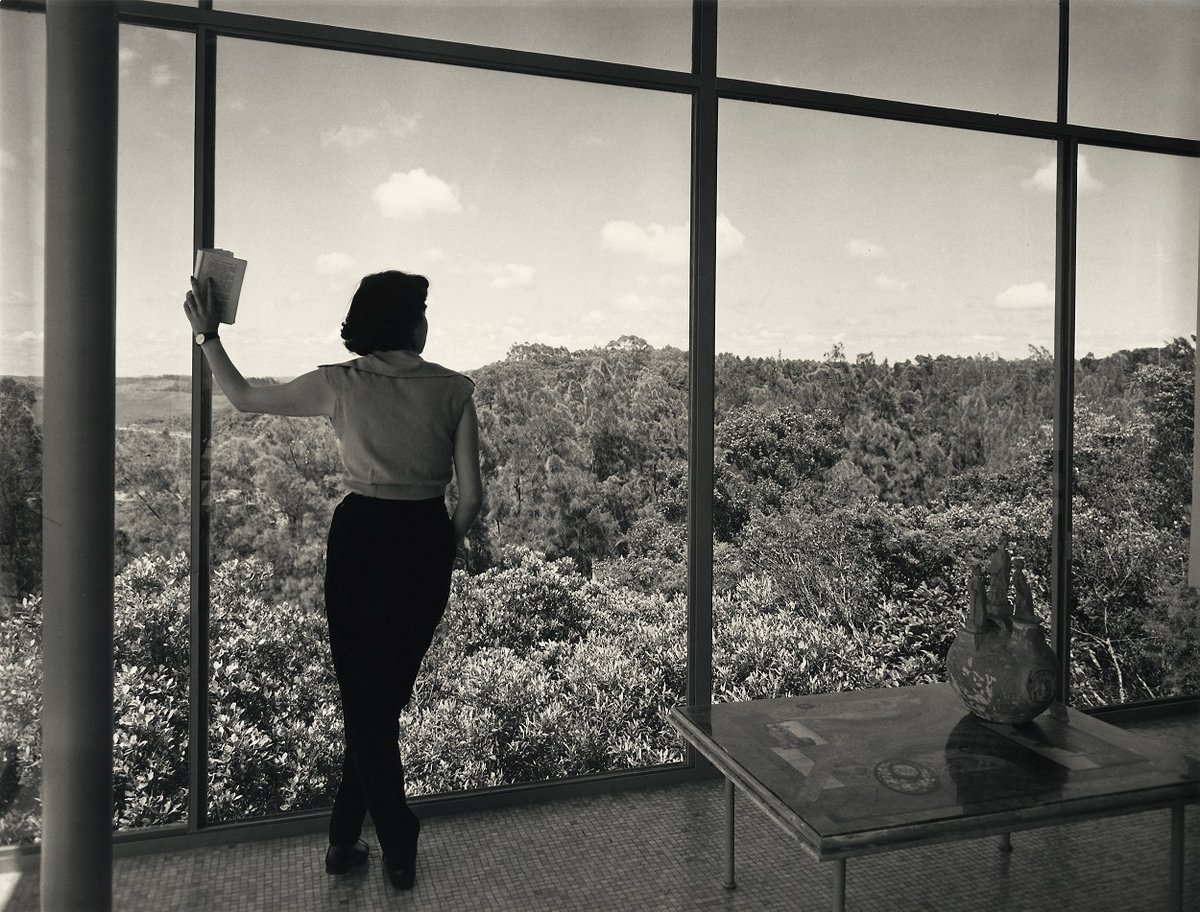 Lina Bo Bardi i Casa de Vidro, 1952.