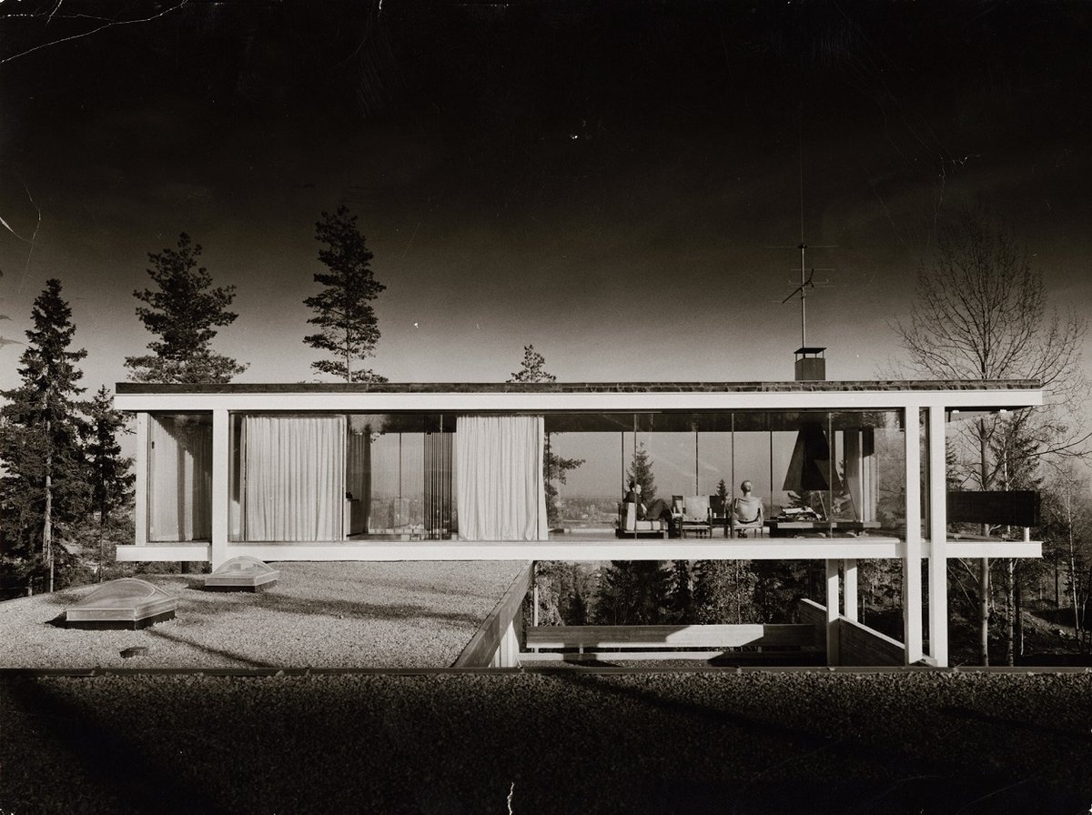 Geir Grung, «Eget hus på Jongskollen», 1963.