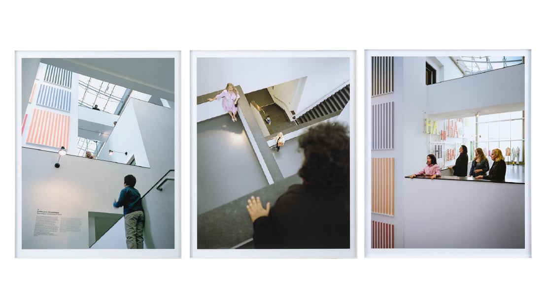 The performance "Family" by Francesca Grilli, as shown in Van Abbe Museum, Eindhoven