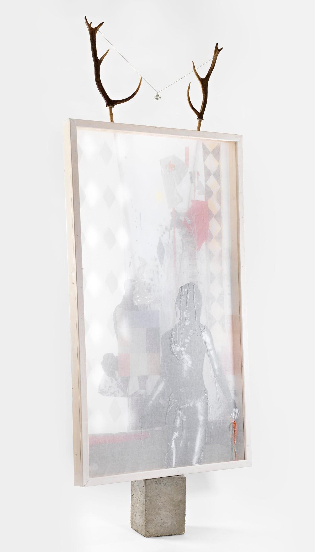 Kirstine Roepstorff, Lady With Density in Hand, 2010.