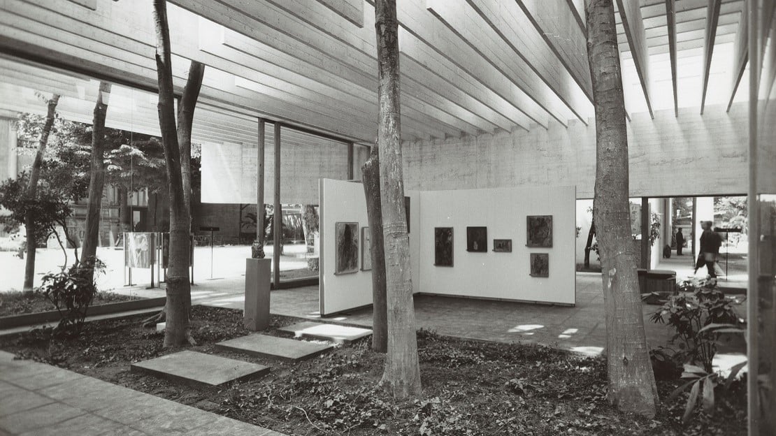 Den nordiske paviljongen i Venezia. Foto: Ferruzzi, 1962