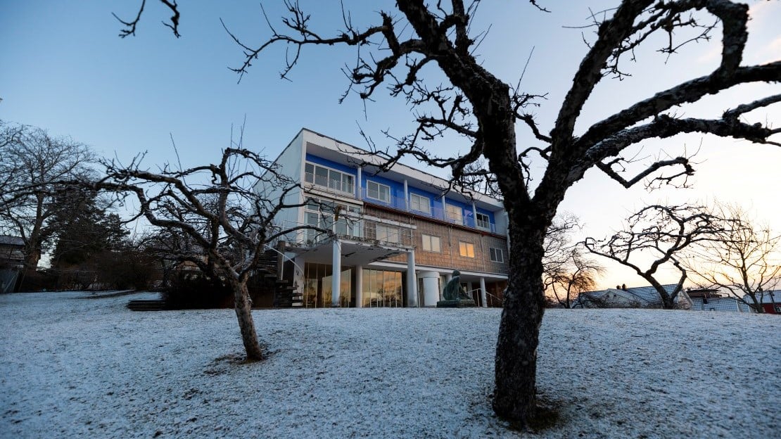 Villa Stenersen Funkisvilla i snølagthage