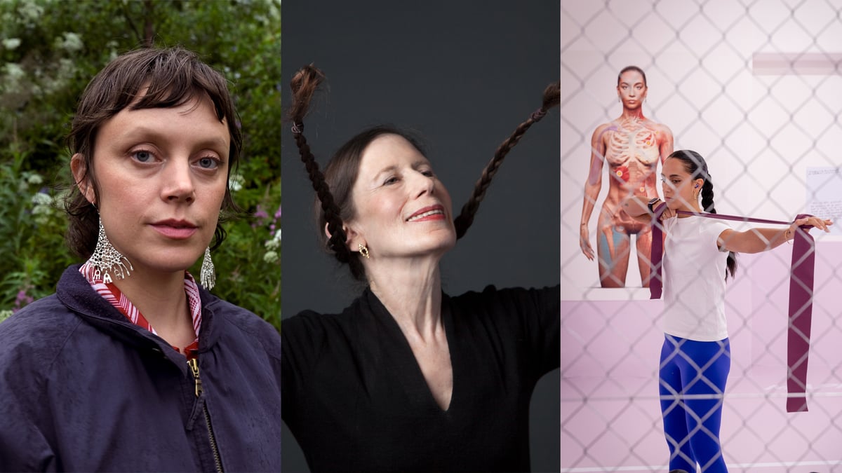Elina Waage Mikalsen, Meredith Monk and Sagg Napoli Three portraits of the artists: Meredith Monk, Elina Waage Mikalsen and Sagg Napoli