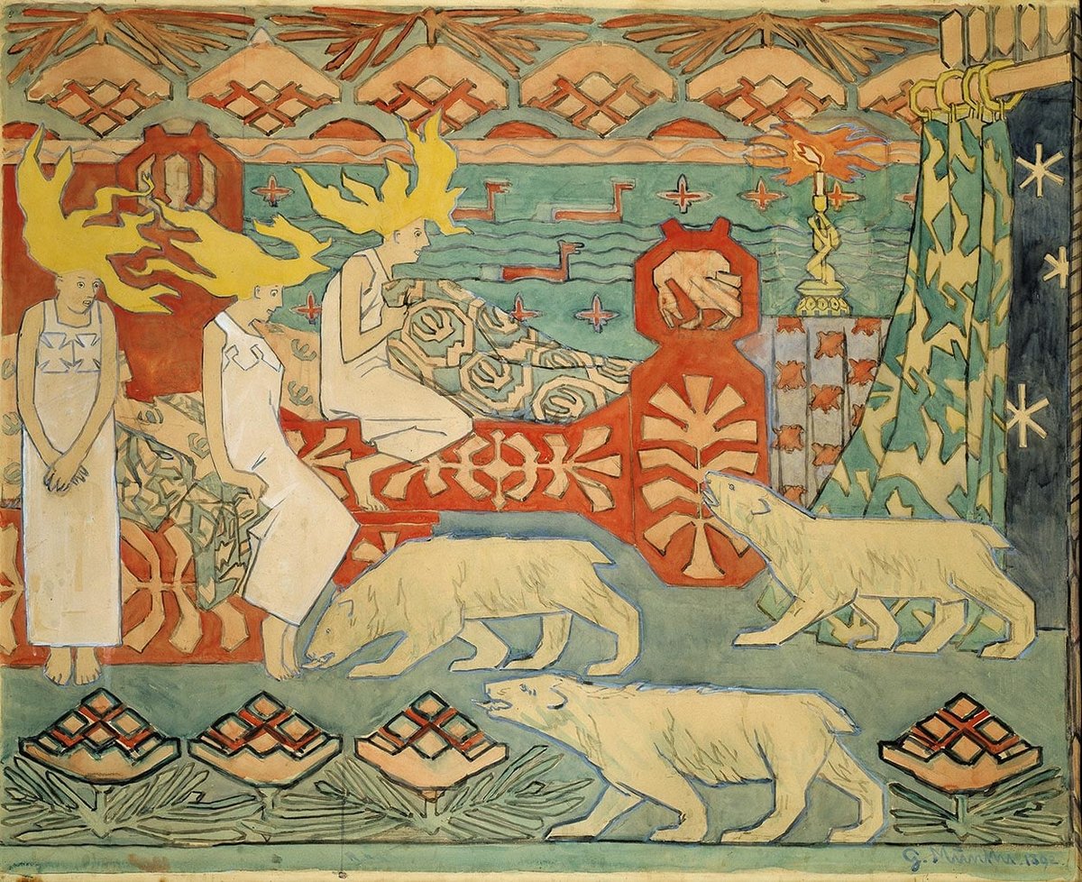 Gerhard Munthe, «Friere», 1892.