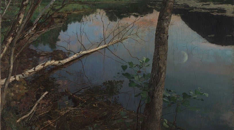 Eilif Peterssen, «Sommernatt», 1886