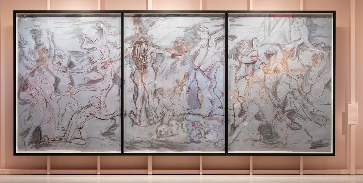 Kara Walker, «Fealty as Feint (a drawing exercise)», 2019. Courtesy of the Fredriksen Family