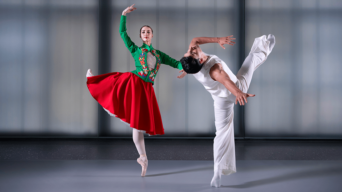 Daniela Cabrera og Leonardo Basilio i Lyshallen