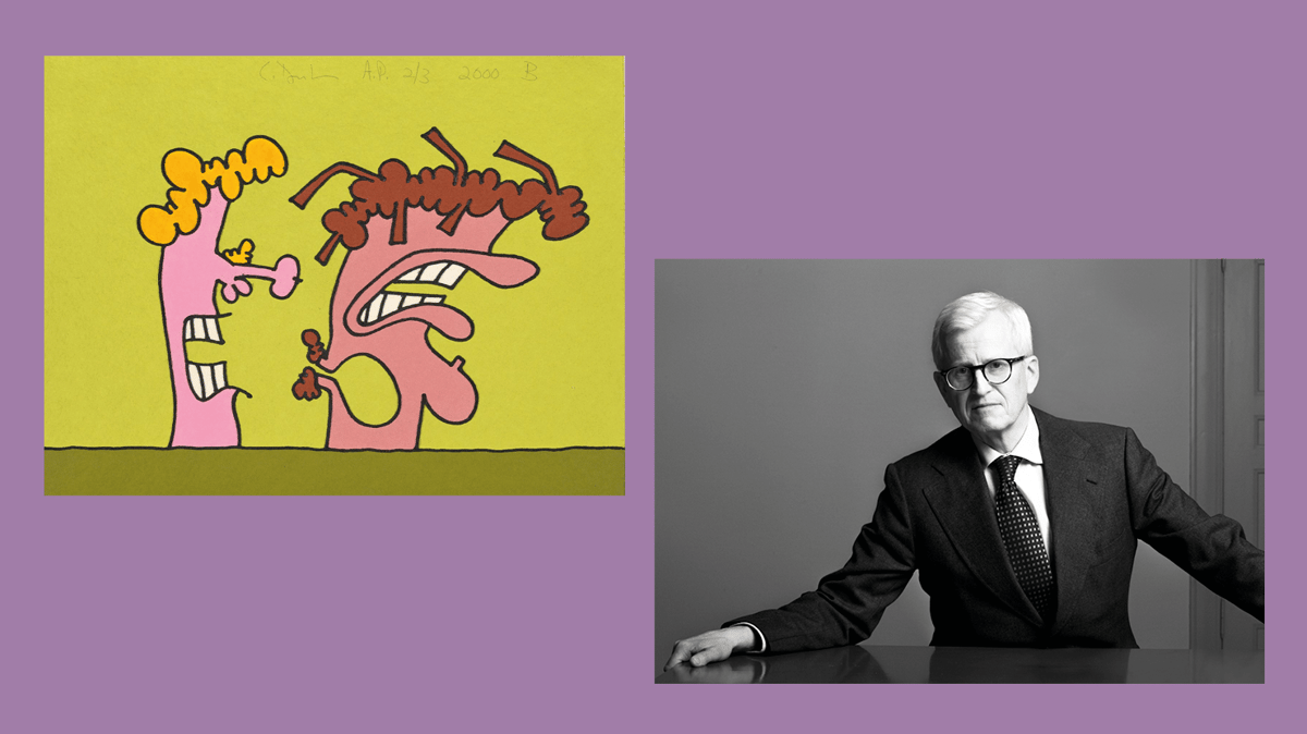 Carroll Dunham, «Deformed Characters C», 2000 © Dunham, Carroll/BONO