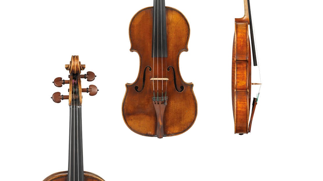 Fiolin laget av Carlo Bergonzi i 1735