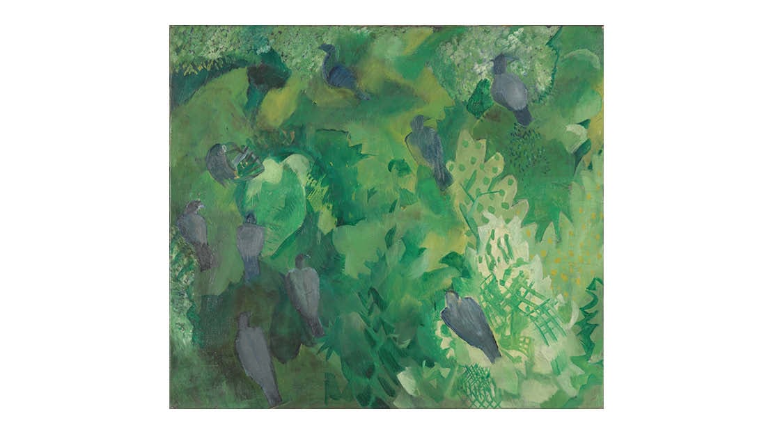 Per Krohg, «Duer», 1914.