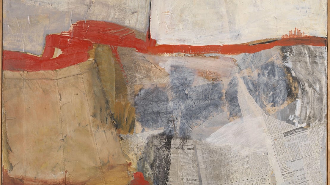 Inger Sitter, «In the picture», 1964. © Sitter, Inger/BONO Collage på lerret