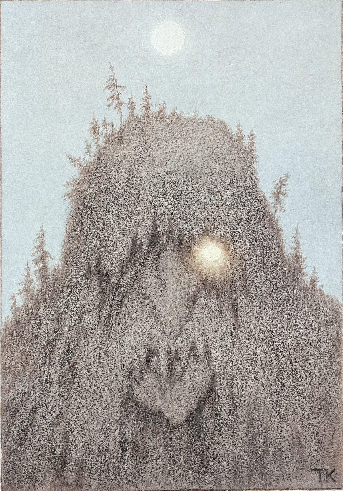 Theodor Kittelsen. «Skogtroll». 1906
