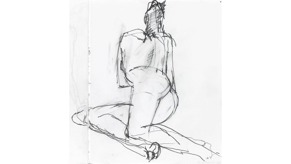 Sverre Fehn, «Liggende akt», 1989