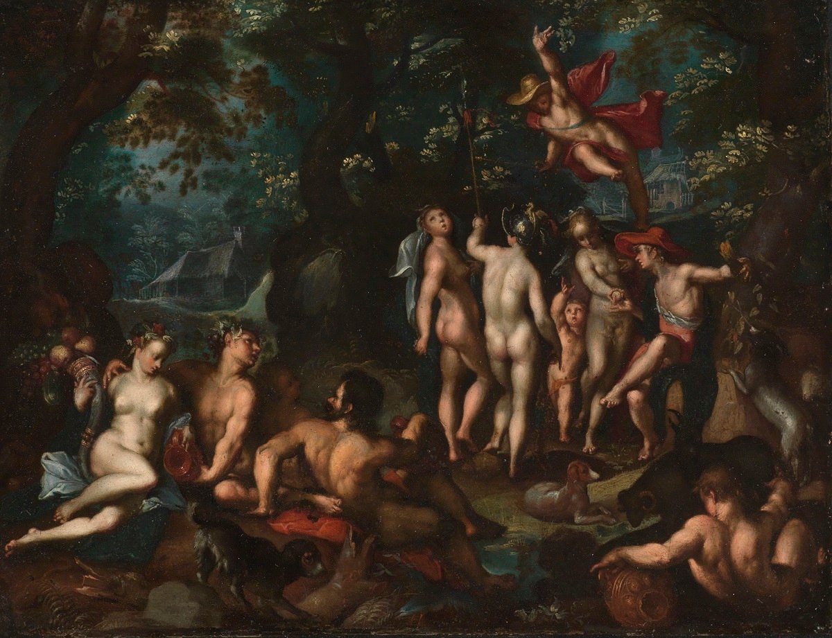 Joachim Wtewael, «Paris’ dom», ca. 1605. Staatliche Kunsthalle Karlsruhe.