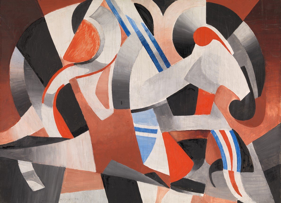 Thorvald Hellesen, «Komposisjon», ca. 1914–16