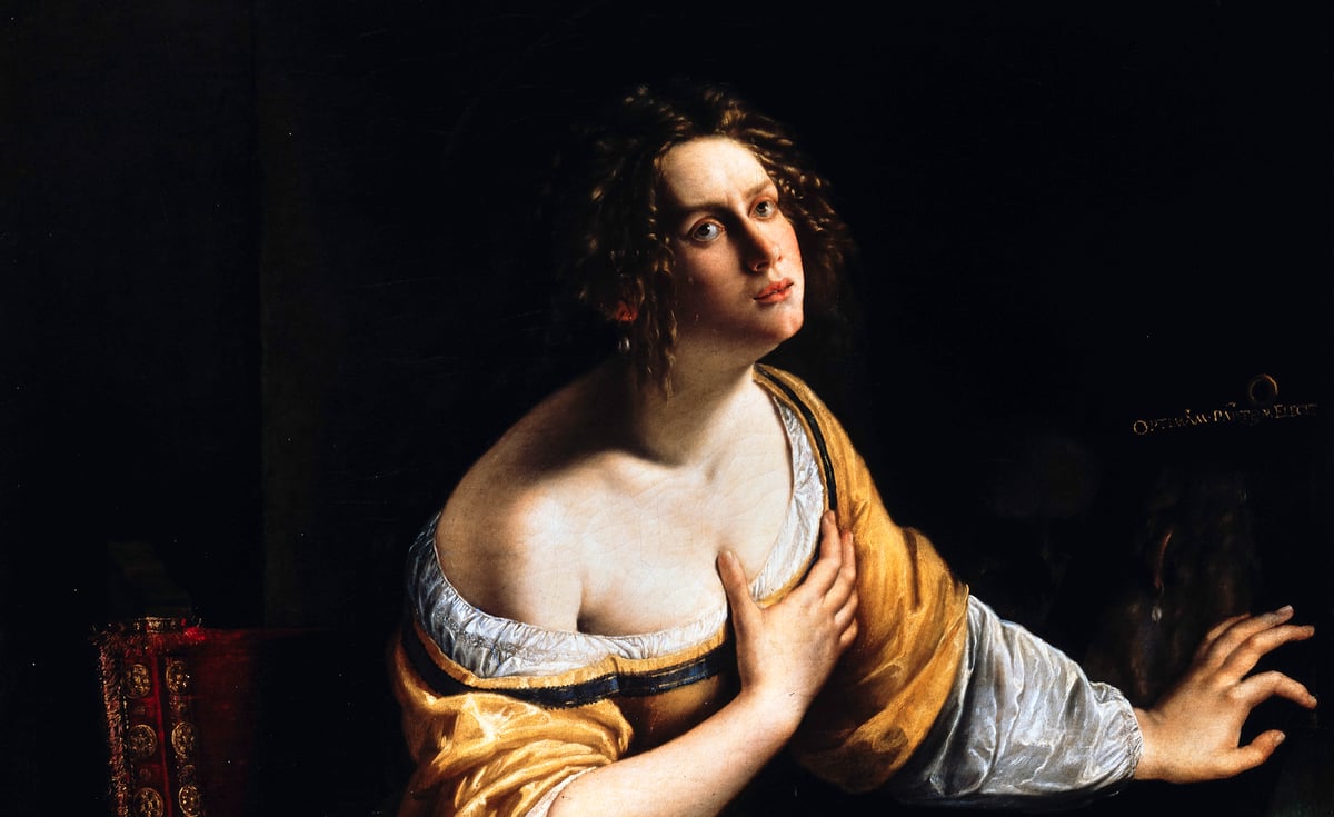 Artemisia Gentileschi, "Mary Magdalene", c. 1615–1617.