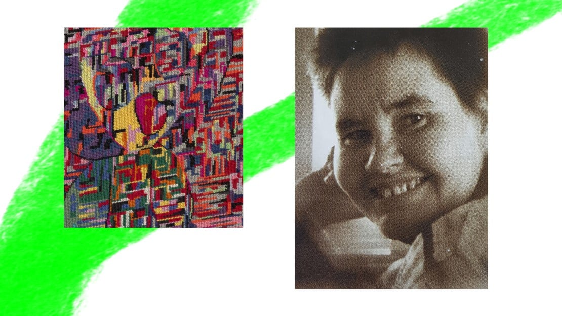 Utsnitt av et utvalg av kunstnerens verk. Verkene vil ikke nødvendigvis vises i utstillingen «Jeg kaller det kunst».