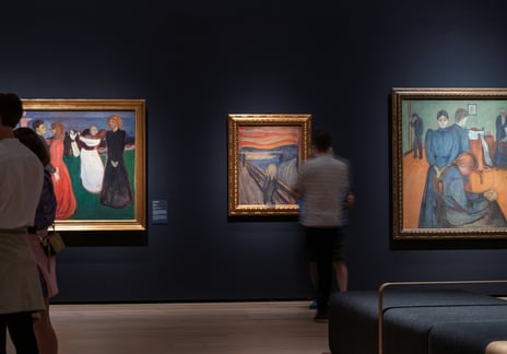 Munch-rommet i Nasjonalmuseet.