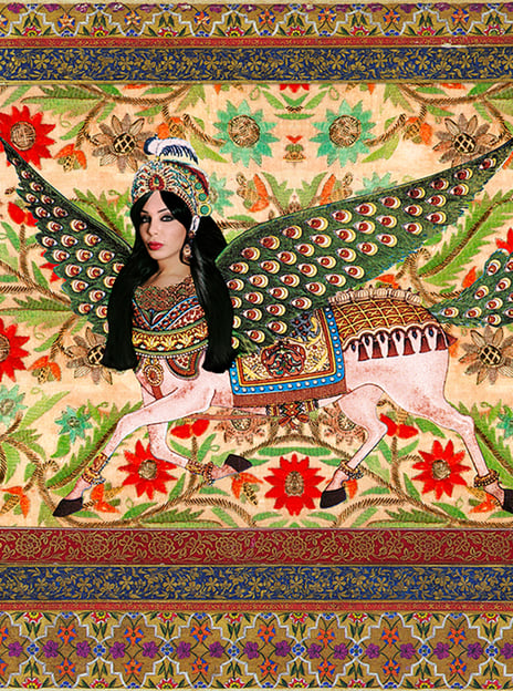 Chaza Charafeddine, «Den guddommelige komedie-serien: Uten tittel V», 2010.