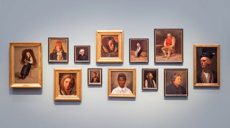 Fra samlingspresentasjonen i det nye Nasjonalmuseet.