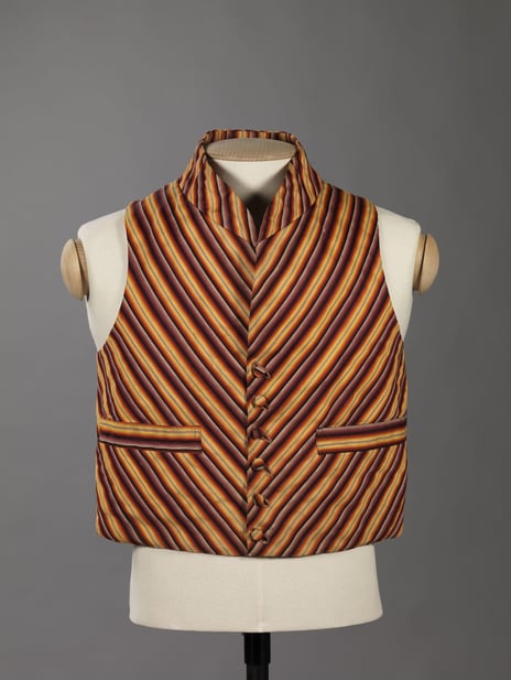 Vest, mellom 1800 og 1830.