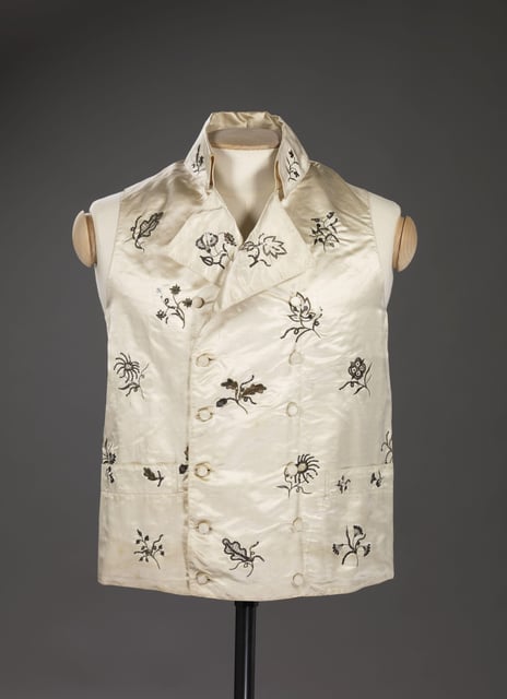 Vest, mellom 1800 og 1820.