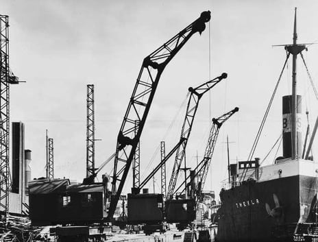 Skipsverftet i 1931.