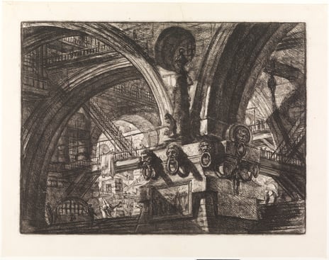 Giovanni Battista Piranesi, «Imaginære fenglser XV», 1745–1775. «Imaginære fenglser XV» av Giovanni Battista Piranesi