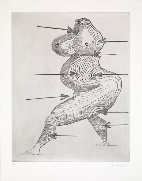 Louise Bourgeois, «Ste Sébastienne», 1992. Ste Sébastienne av Louise Bourgeois