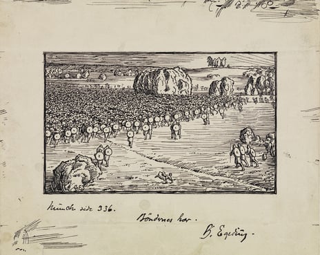 Halfdan Egedius, «Bondehæren»,1899