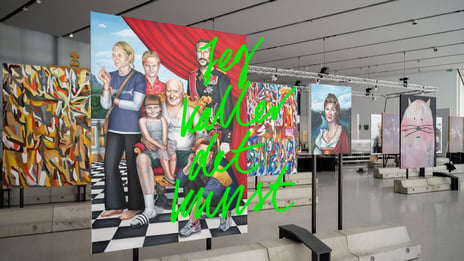 Lena Trydals «Folkekongen» (2021) i Jeg kaller det kunst
