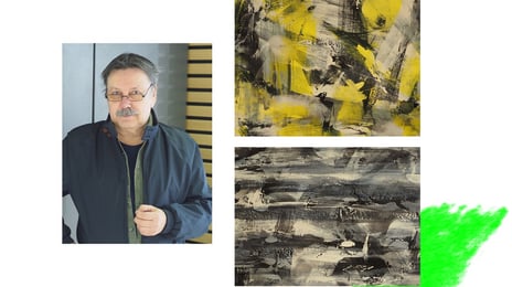 Utsnitt av et utvalg av kunstnerens verk. Verkene vil ikke nødvendigvis vises i utstillingen «Jeg kaller det kunst».