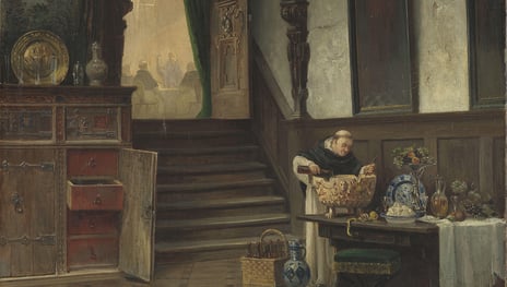 Vincent Stoltenberg Lerche, « Kardinal» (utsnitt), 1870