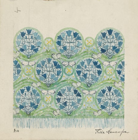 Frida Hansen, «Blåklokker», 1898