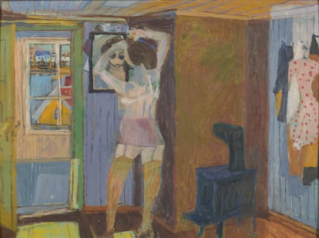 Else Hagen “Before the Tryst”, 1948. Private collection.