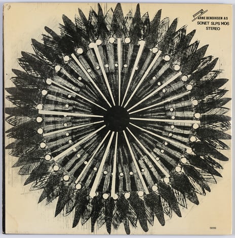Svein Finnerud, Team Trykk AS, Kjell Bjørgeengen, «Plastic Sun», 1970 Albumcover
