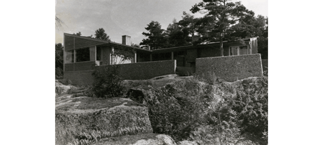 Arkitekt Erling Viksjøs eget sommerhus, Goen, ca. 1958