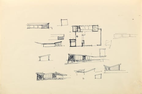 Sommerhus i Rekkevik, ca. 1956