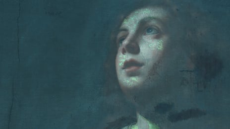 Artemisia Gentileschi, «Mary Magdalene Penitent» (cropped, UV F Kons), After 1640