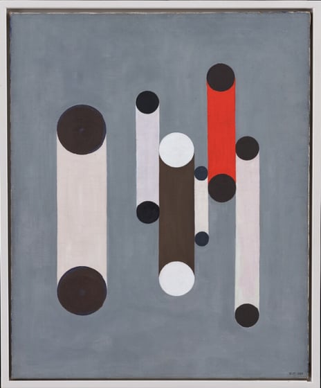 Franciska Clausen, «Cirkler og vertikaler», 1930