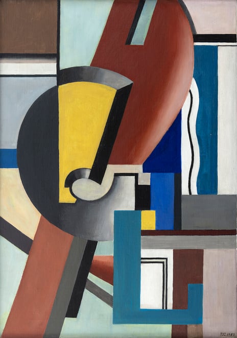 Franciska Clausen, «Contrastes des formes», 1927