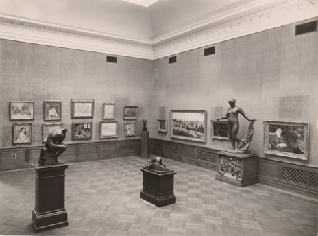 Nasjonalgalleriets Venners sal, 1924.