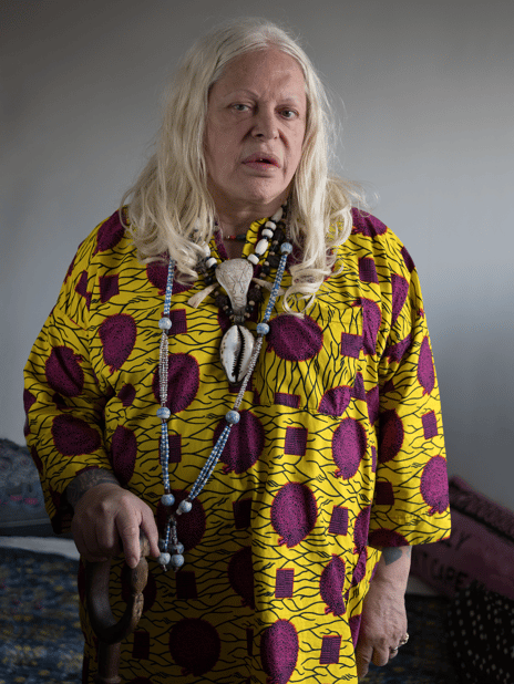 Fin Serck-Hanssen , «Genesis P-Orridge», 2020