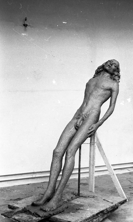 Alina Szapocznikow, «Piotr», 1972. Alina Szapocznikow, Piotr, 1972. Silver gelatin print. The Alina Szapocznikow Archive.