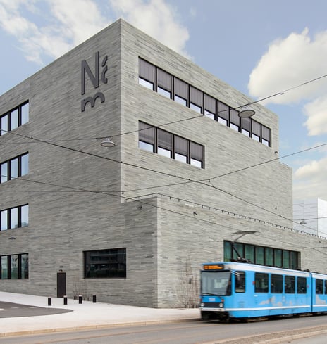 Foto av det nye Nasjonalmuseet