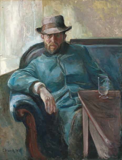 Forfatteren Hans Jæger Kunstner: Munch Edvard, Forfatteren Hans Jæger