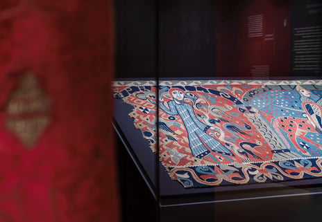 Baldisholteppet. Rom 3 i Nasjonalmuseet.