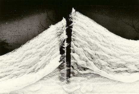 Tom Sandberg, «Sne på bilvindu», 1970-tallet