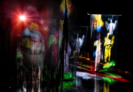 From the installation «Heaven by MYCKET».