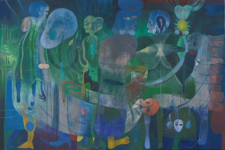 Maja Ruznic, «The Dark Place of Star Lines and Electricity», 2023 «The Dark Place of Star Lines and Electricity»